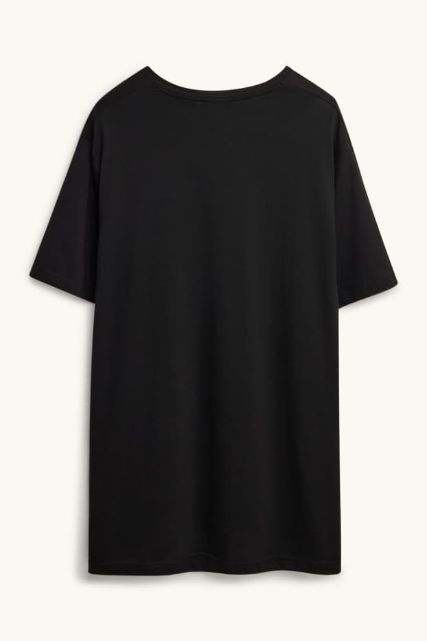 Pánské - Tričko - regular fit - černá