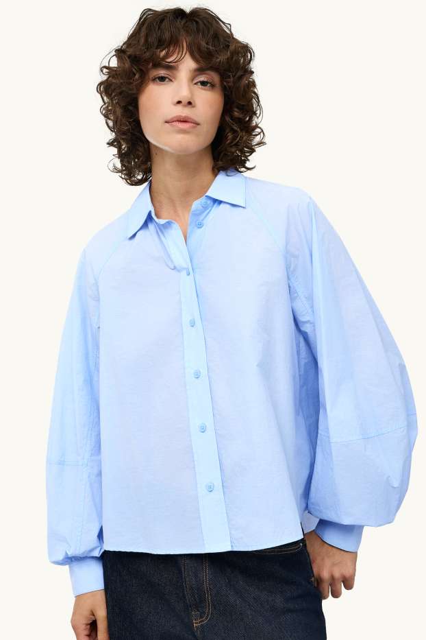 Femmes - Chemisier - bleu clair