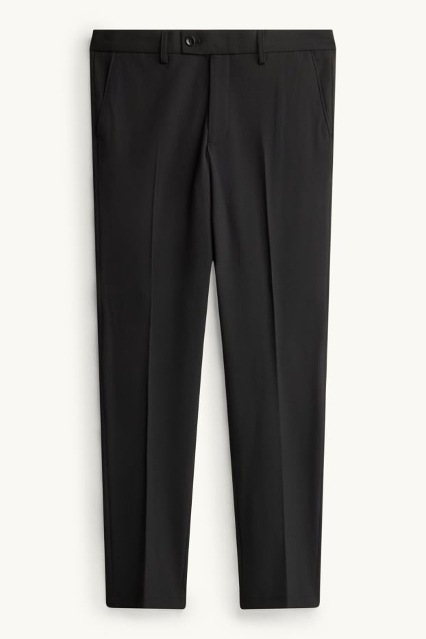 Bărbați - Pantaloni modulari - slim fit - Flex - 4 Way Stretch - LYCRA® - negru