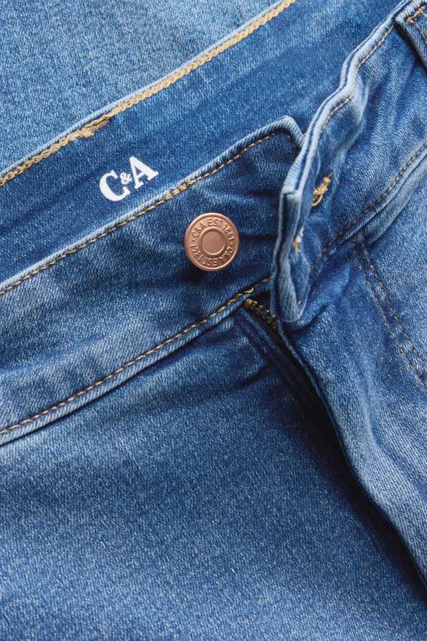 Femmes - Jegging jean - high waist - jean bleu