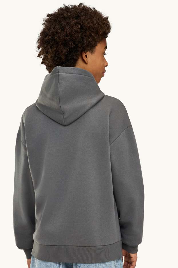 Children Boys - Gamer - hoodie - dark gray