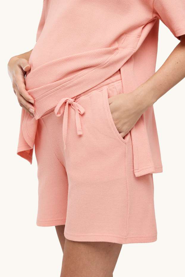 Damen - Still-Shorty-Pyjama - orange