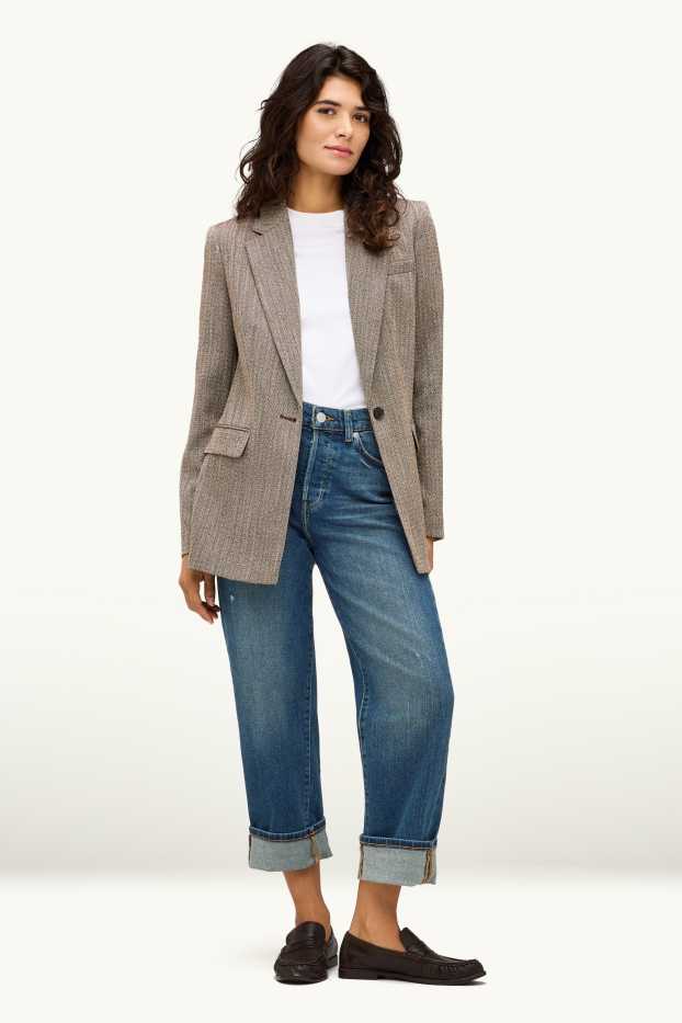 Donna - Boyfriend jeans - vita media - jeans blu