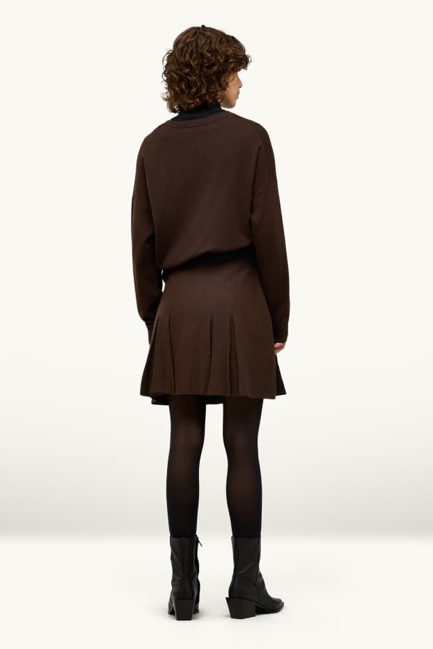 Femmes - Jupe - marron foncé