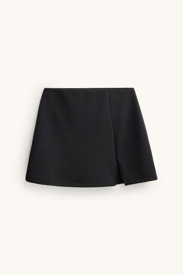 Damen - Skort - schwarz