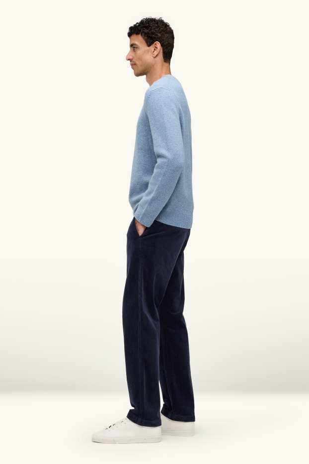 Home - Xinos de pana - regular fit - texà blau fosc