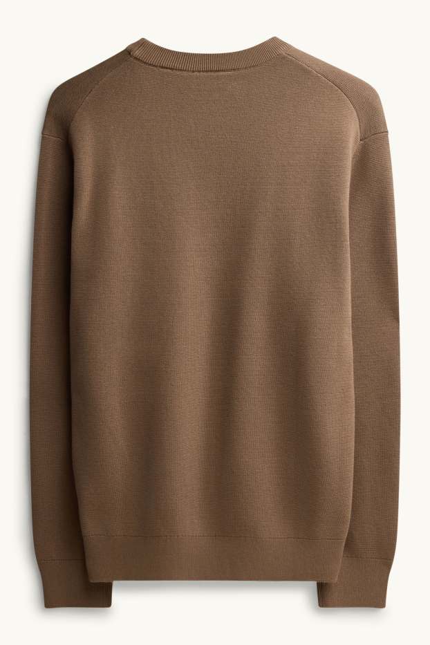 Hommes - Pull - marron