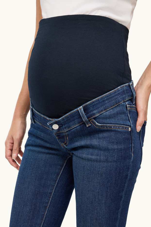 Femmes - Jean de grossesse - bootcut jean - jean bleu foncé