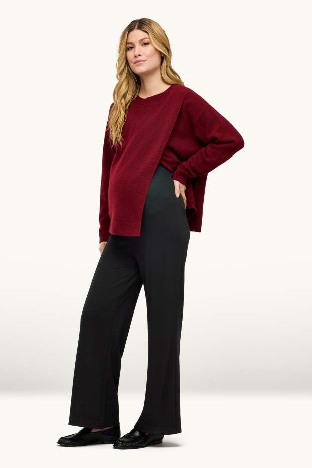 Femmes - Pantalon de grossesse - noir