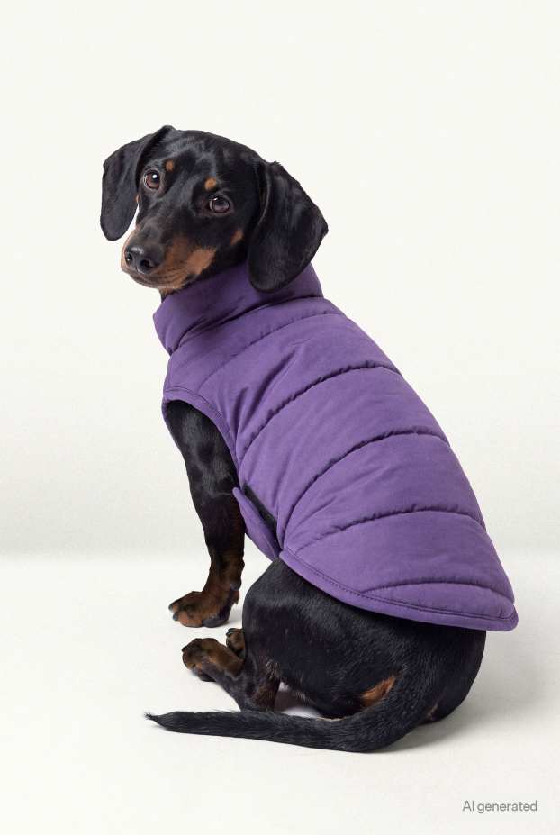 Unisex - Hondenjas - paars
