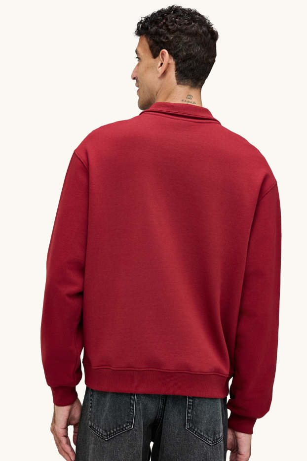 Hommes - Sweat - rouge