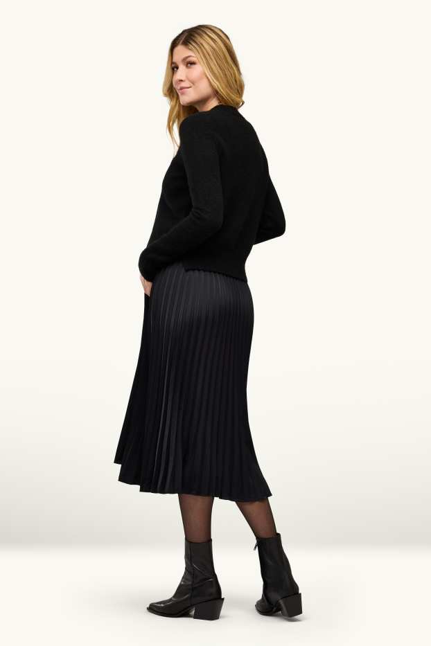 Femmes - Ensemble - Pull de grossesse et robe d’allaitement - 2 pièces - noir