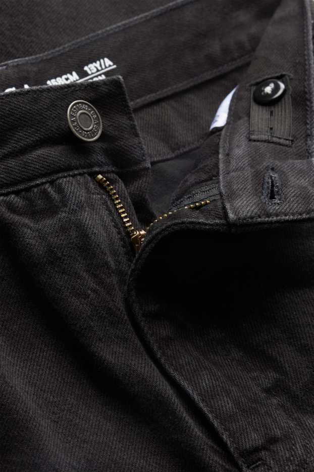 Bambini - Barrel jeans - jeans termici - nero