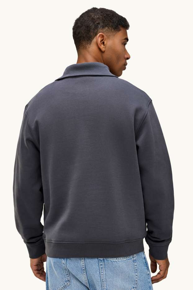 Hommes - Sweat - gris foncé