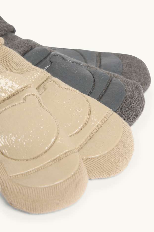 Neonati - Calzini antiscivolo neonati - beige