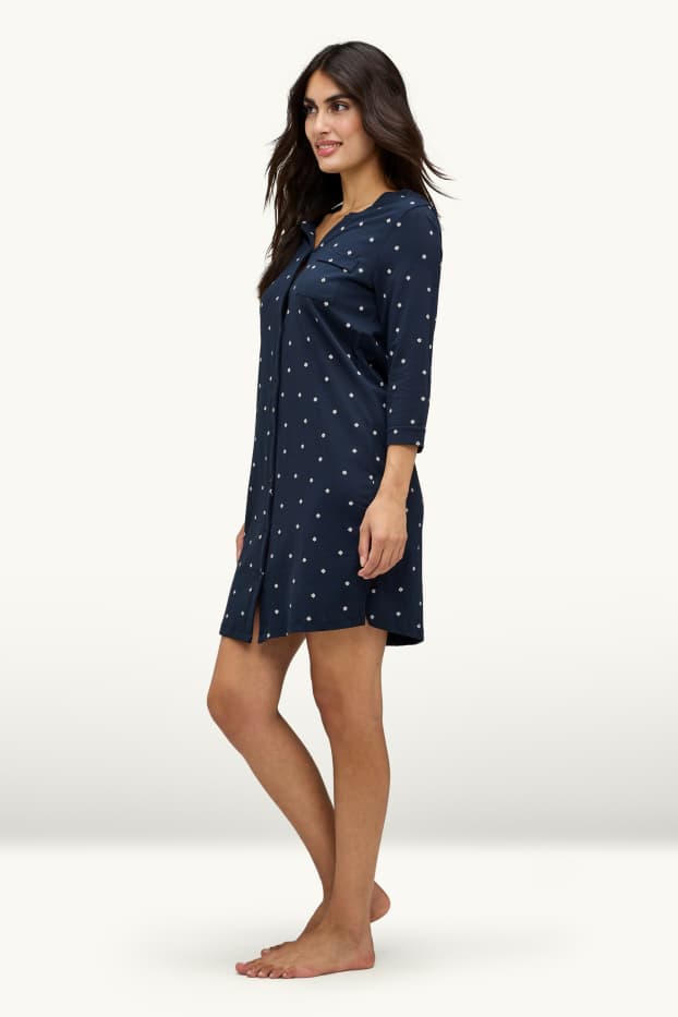 Dona - Camisa de dormir - blau fosc