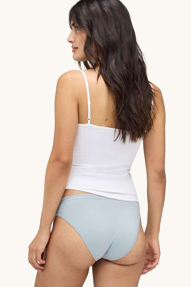 Damen - Multipack 4er - Slip - hellblau