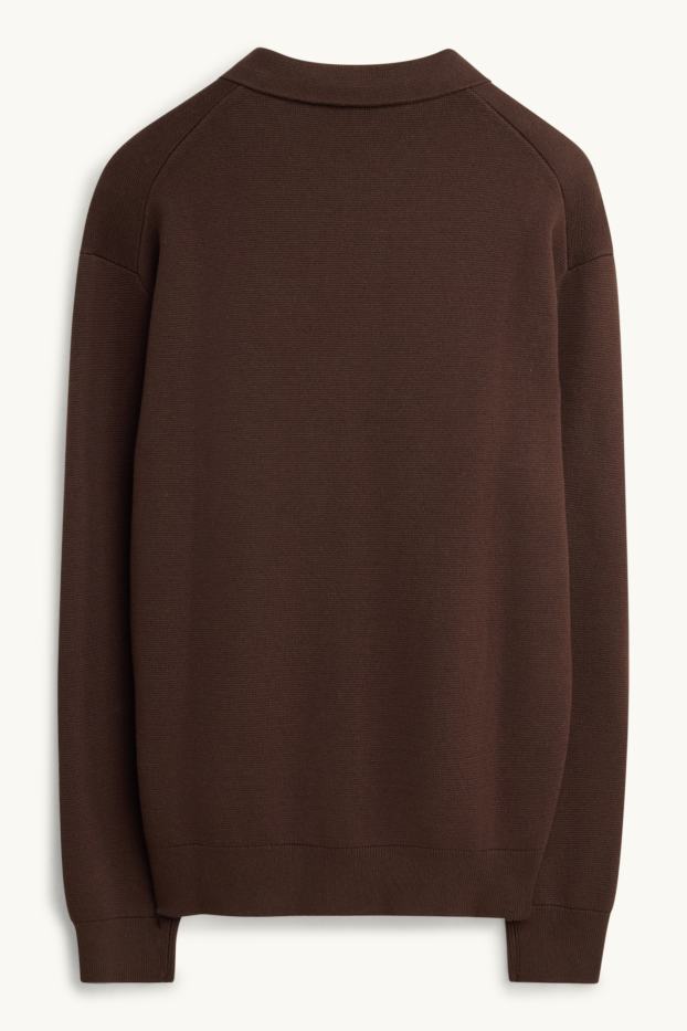Herren - Pullover - dunkelbraun