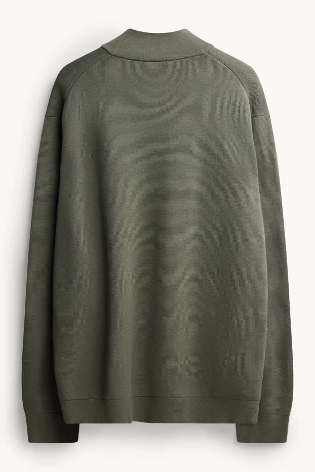 Herren - Pullover - khaki
