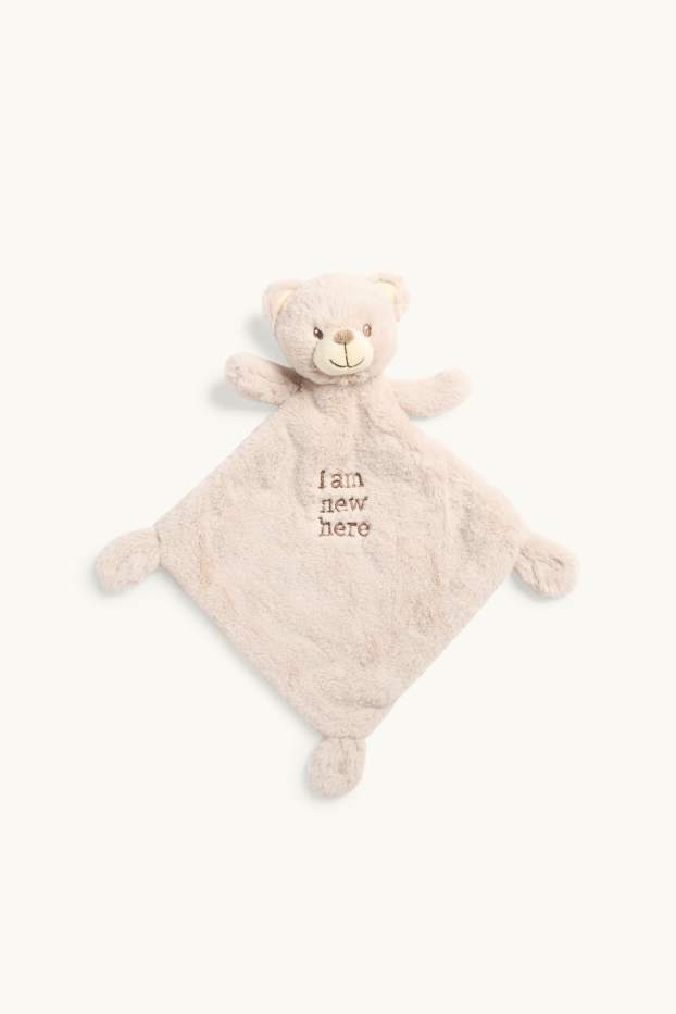 Unisex - Beest van pluche - crèmekleurig