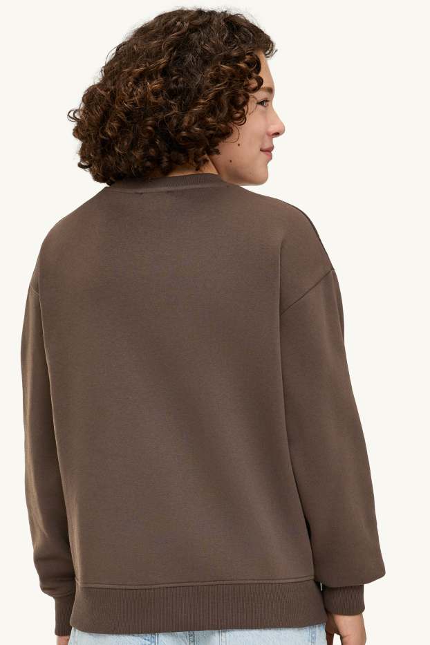 Kinderen: jongens - Sweatshirt - bruin