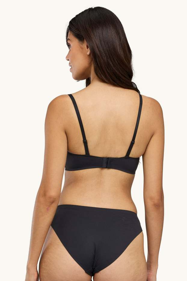Donna - Confezione da 2 - invisible slip - nero