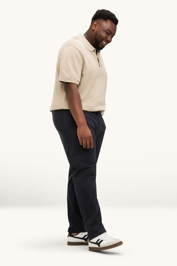Herren - Chino - Regular Fit - schwarz