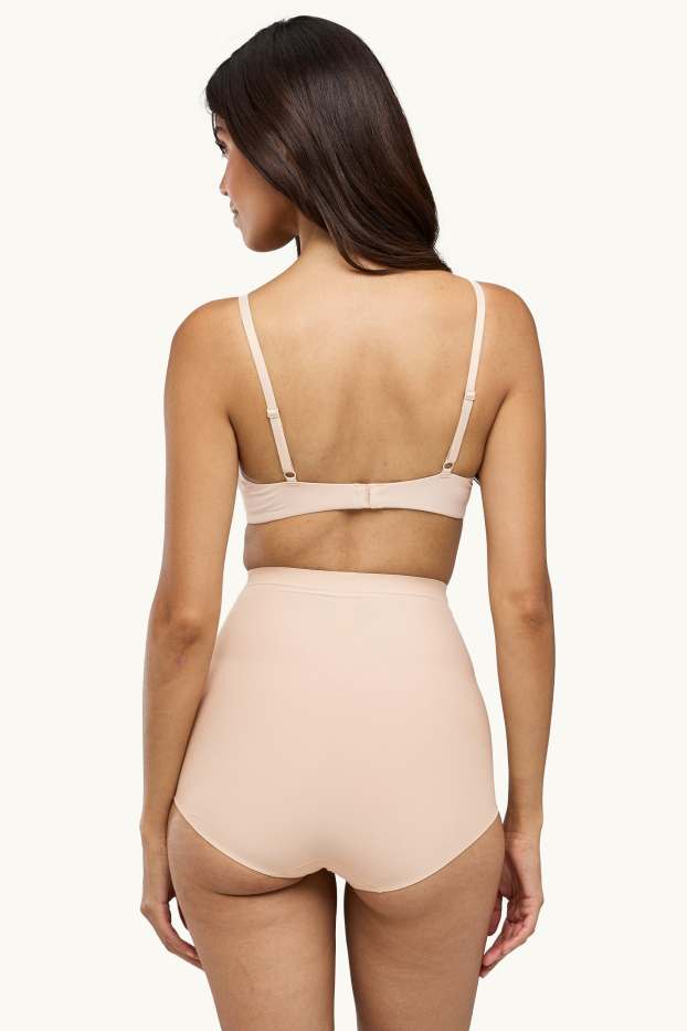 Donna - Slip modellante - LYCRA® - beige chiaro