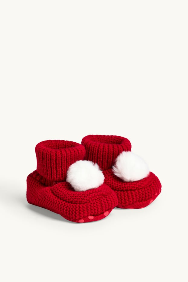 Unisex - Capáčky - červená