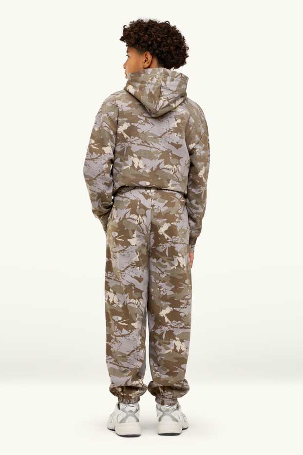 Kinderen: jongens - Joggingbroek - met patroon - camouflage