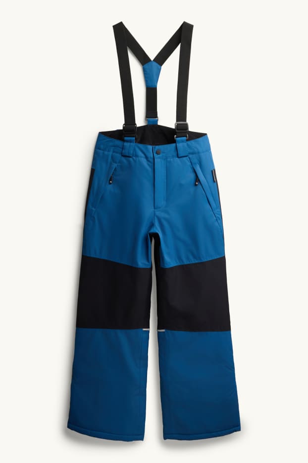 Kinderen: jongens - Skibroek - blauw / zwart