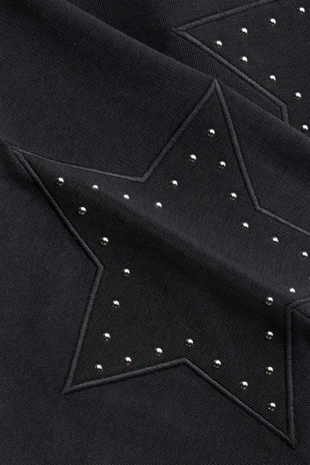 Enfants filles - Étoile - pantalon de jogging - noir