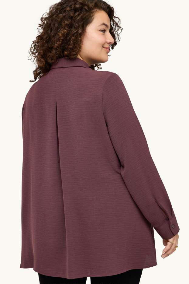Women - Shirt blouse - purple