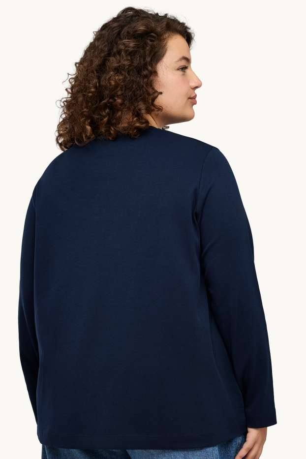 Femmes - Haut à manches longues - regular fit - Édouard Manet - bleu foncé