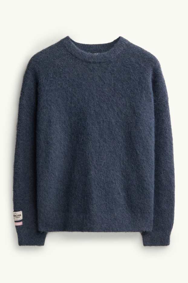 Dames - Trui - blauw
