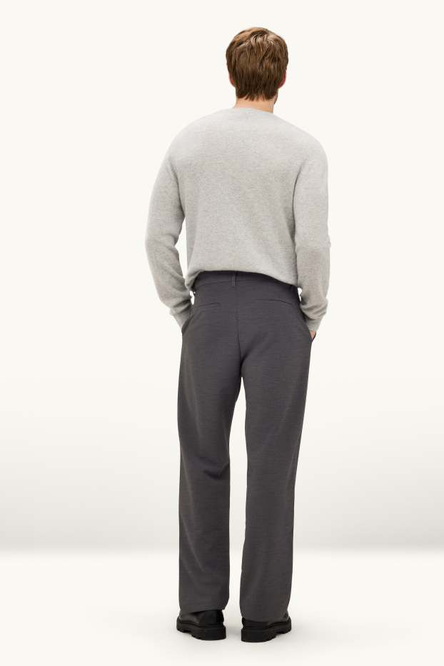 Herren - Chino - Relaxed Fit - dunkelgrau