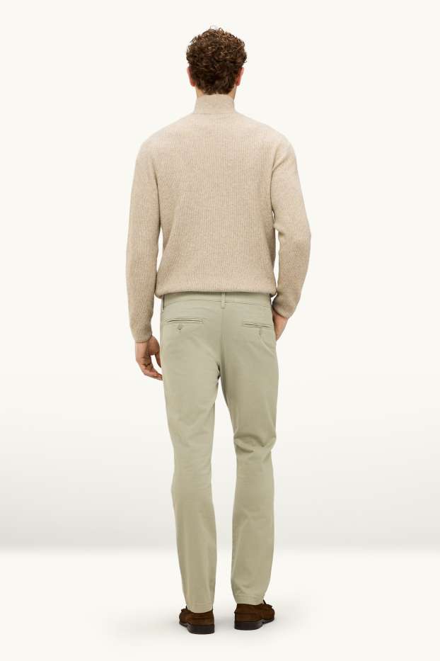 Hombre - Chinos - slim fit - Flex - verde claro