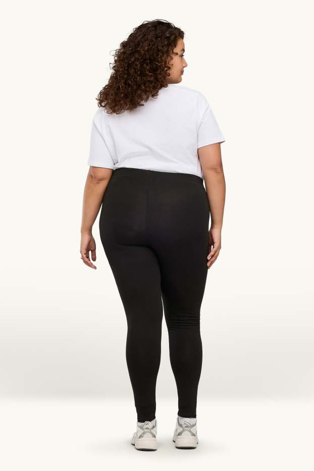 Dames - Legging - 4 Way Stretch - zwart