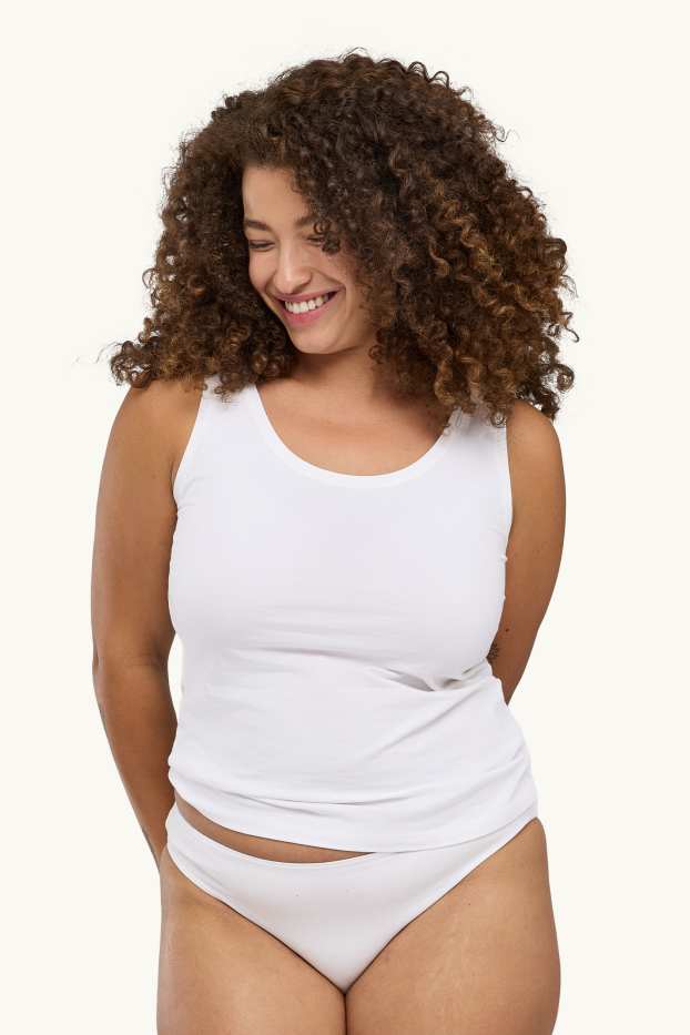 Dames - Set van 3 - slip - wit