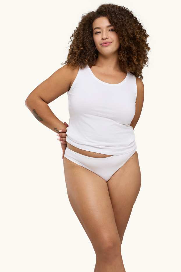 Dames - Set van 3 - slip - wit