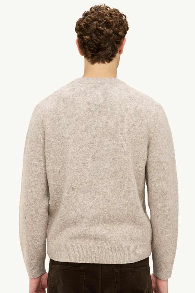 Hommes - Pull - beige chiné