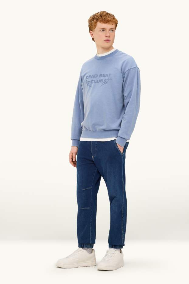 Home - Tapered jeans - LYCRA ® - texà blau fosc