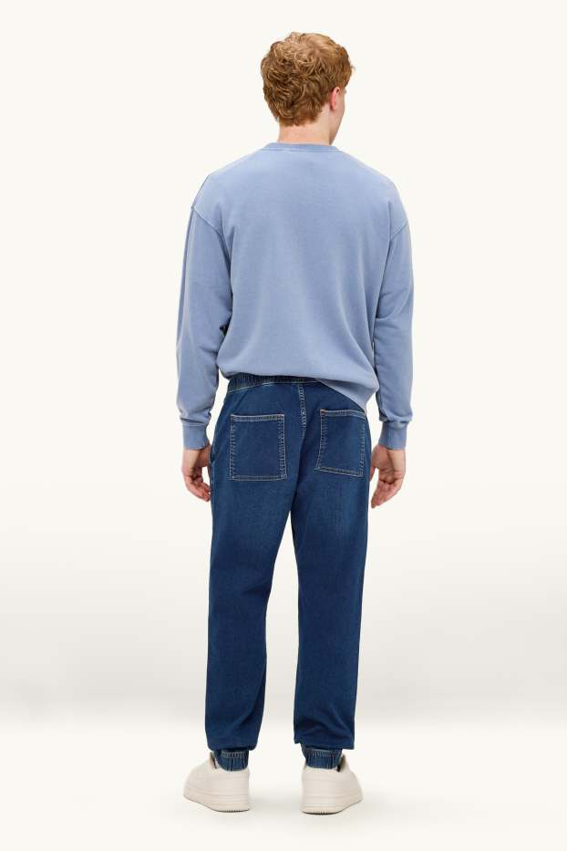 Home - Tapered jeans - LYCRA ® - texà blau fosc