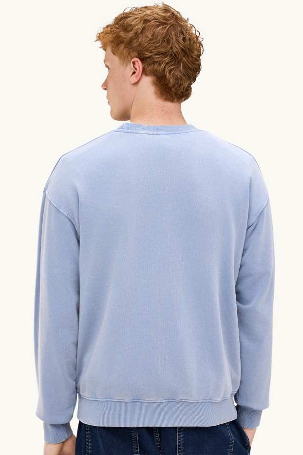Herren - Sweatshirt - hellblau