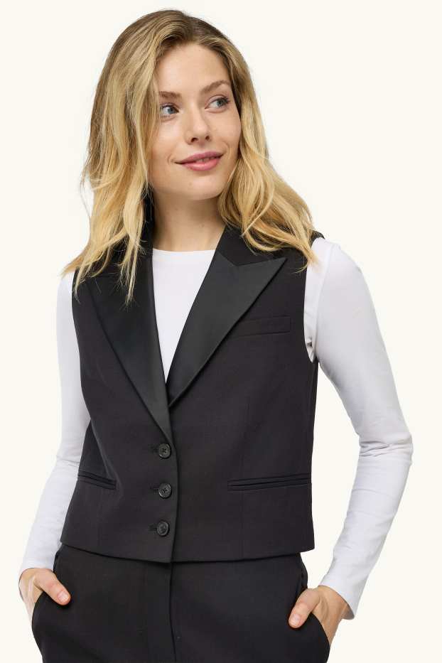 Dona - Armilla formal - entallada - negre