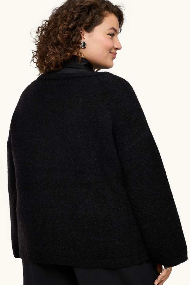 Femei - Pulover - negru