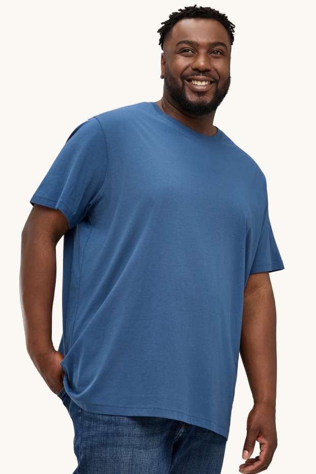 Bărbați - Tricou - regular fit - albastru