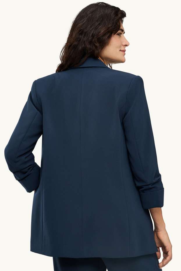 Femei - Blazer office - regular fit - albastru închis