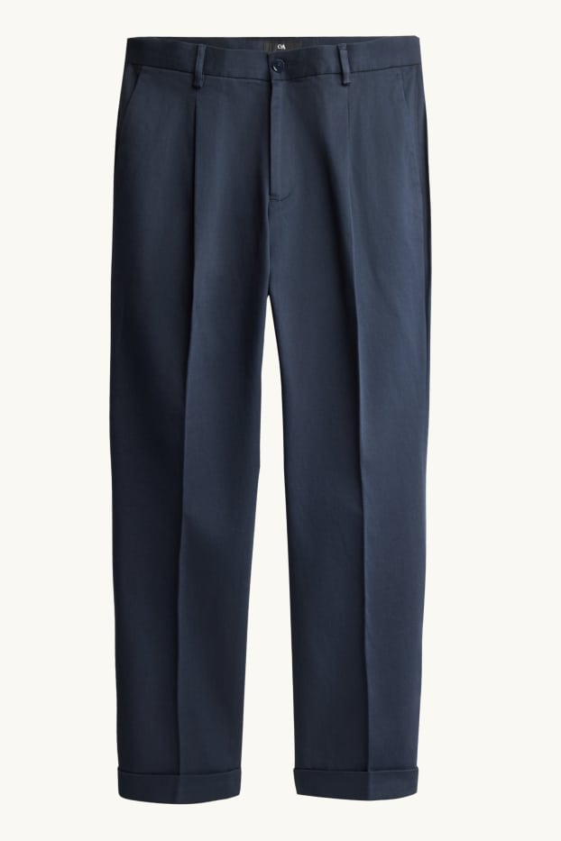Herren - Baukasten-Hose - Regular Fit - Stretch - dunkelblau