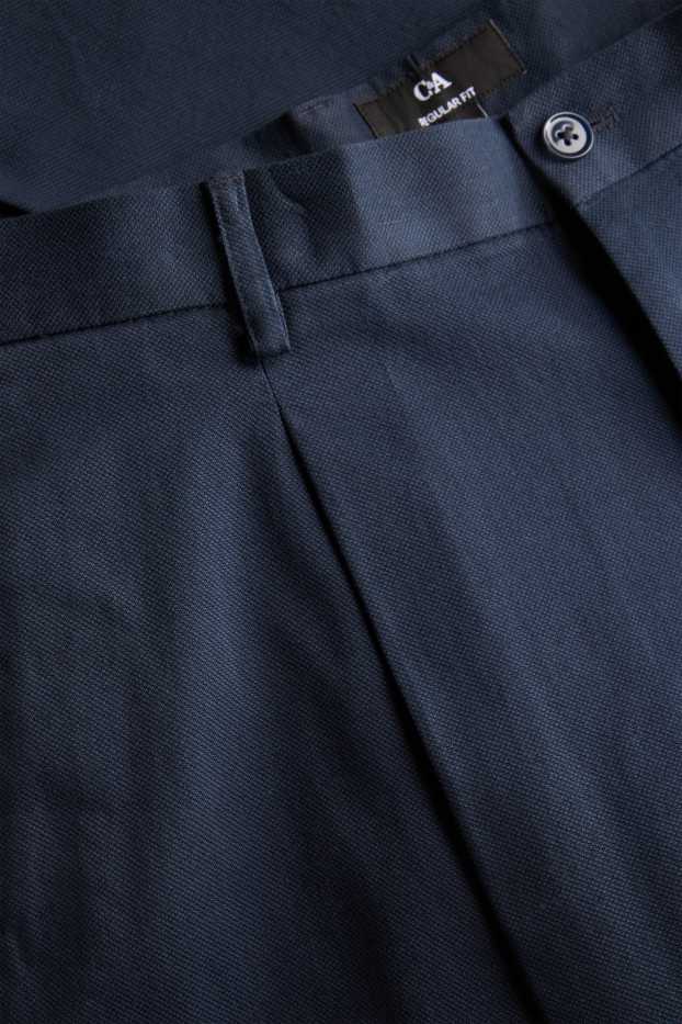 Herren - Baukasten-Hose - Regular Fit - Stretch - dunkelblau